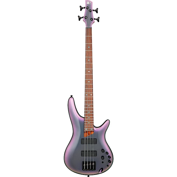 Ibanez SR500E Electric Bass Black Aurora Burst