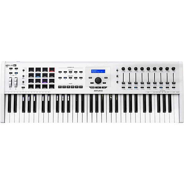 Arturia Keylab MkII 61 Keyboard Controller White Level 1 L28222004000000.gc