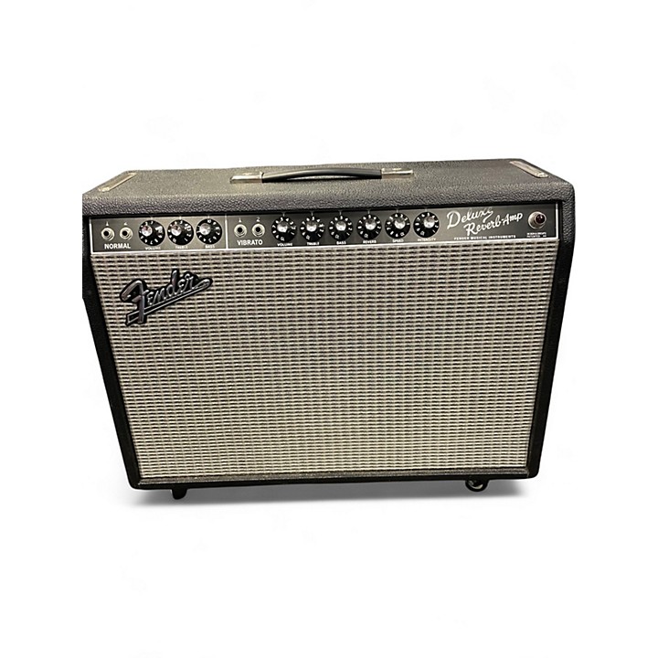 Used Fender 1965 Reissue Deluxe Reverb 22W Tube Guitar Combo Amp