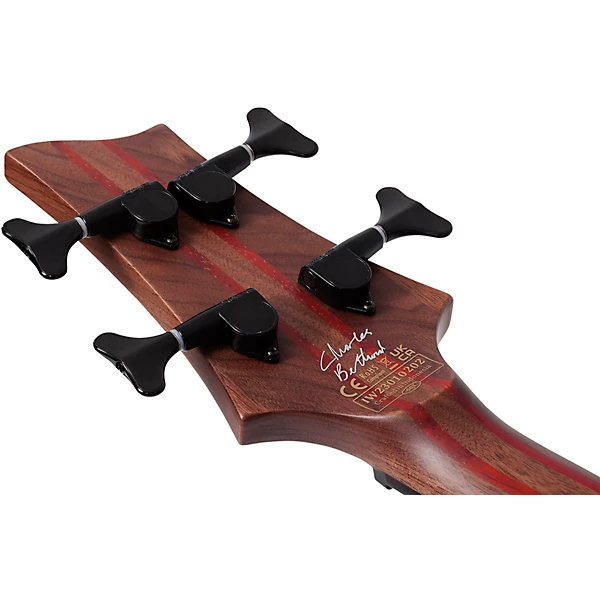 Charles Berthoud CB 4 Electric Bass See Thru Black Satin