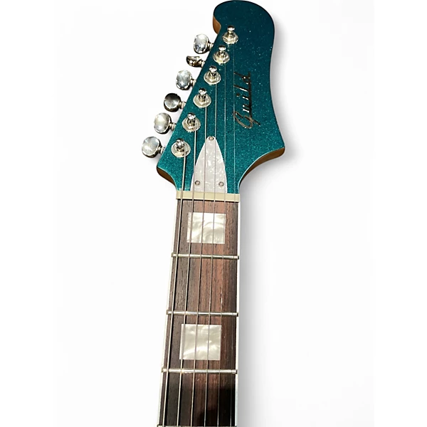 Used Guild Surfliner Deluxe Emerald Green Solid Body Electric Guitar