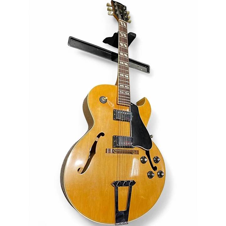 Vintage 1972 Gibson ES175 Natural Hollow Body Electric Guitar