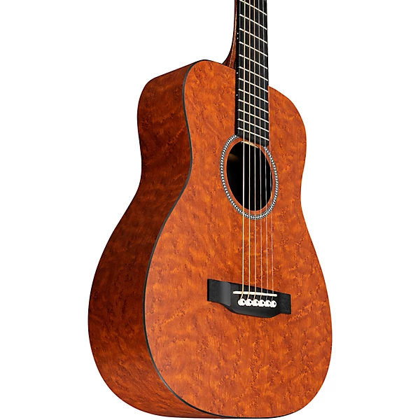 Special Birdseye HPL X Series LX Little Martin Acoustic Guitar Cognac