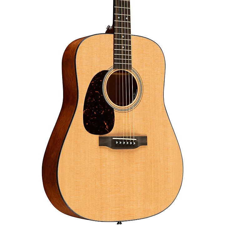 Martin D 16E 16 Series Mahogany Left Handed Dreadnought Acoustic Electric Guitar Natural