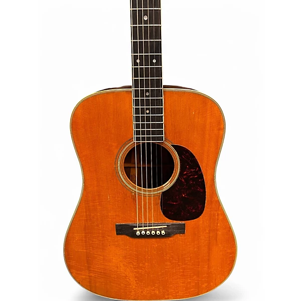 Vintage 1965 Martin D35 Natural Acoustic Guitar
