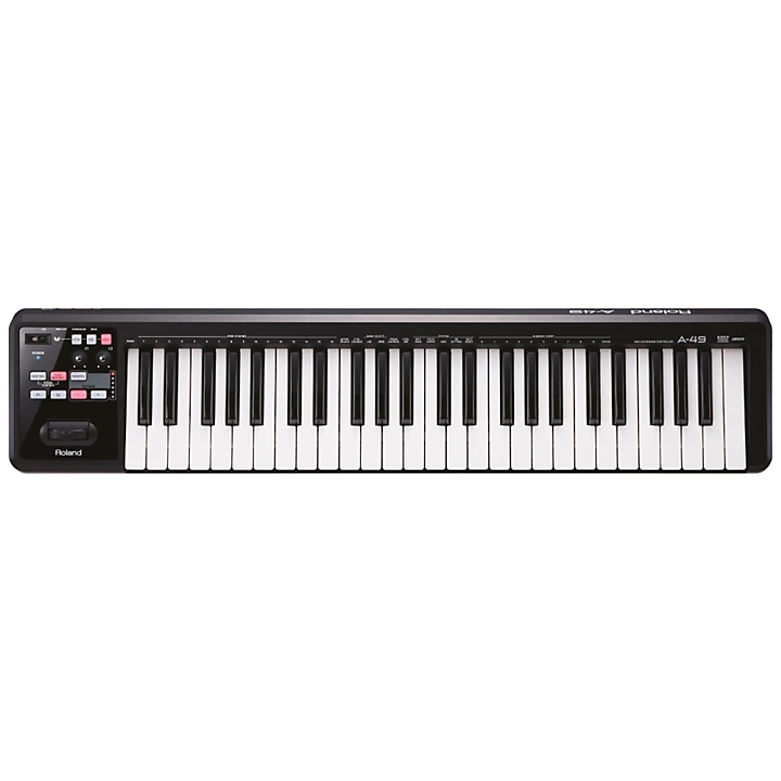 Roland A 49 MIDI Keyboard Controller Level 1 Black H88807004002000.gc