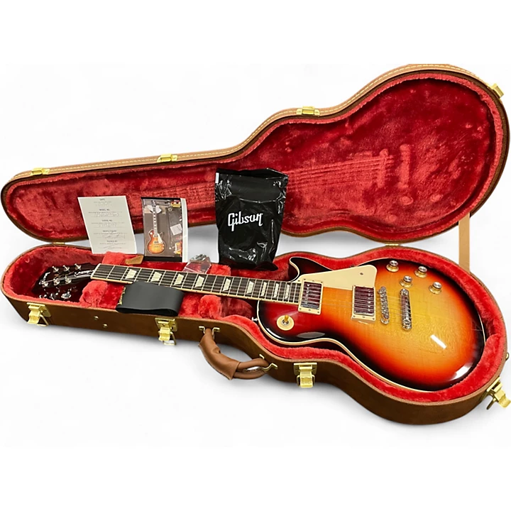 Gibson Used 2021 Gibson Les Paul Standard 60s Limited Edition Triburst Solid Body Electric Guitar.gc