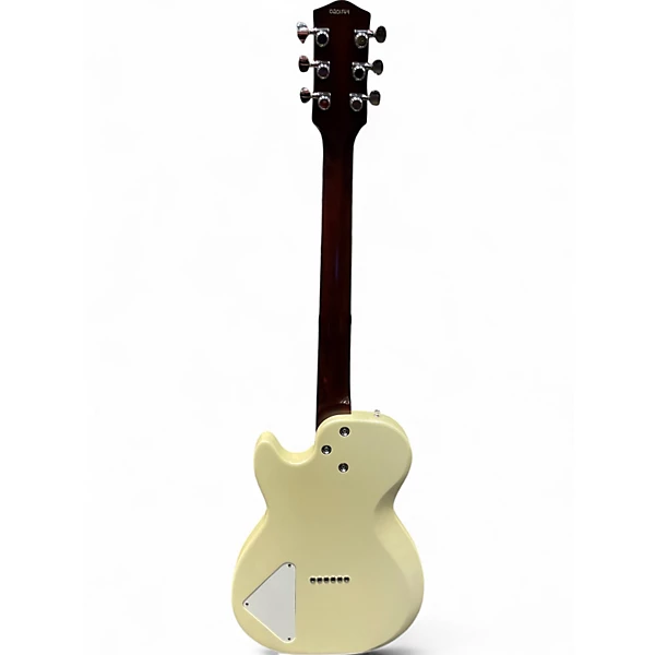 Used Harmony JUPITER Vintage White Solid Body Electric Guitar