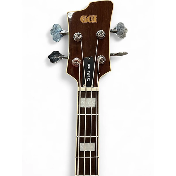 Gci Used Gci Craftsman Natural Electric Bass Guitar.gc