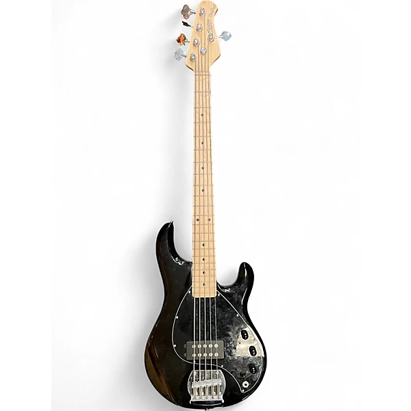 Used Sterling by Music Man Ray5 5 String Black Electric Bass Guitar