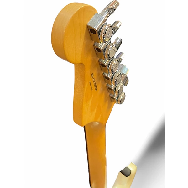 Used Fender American Elite Stratocaster Olympic Pearl Solid Body Electric Guitar