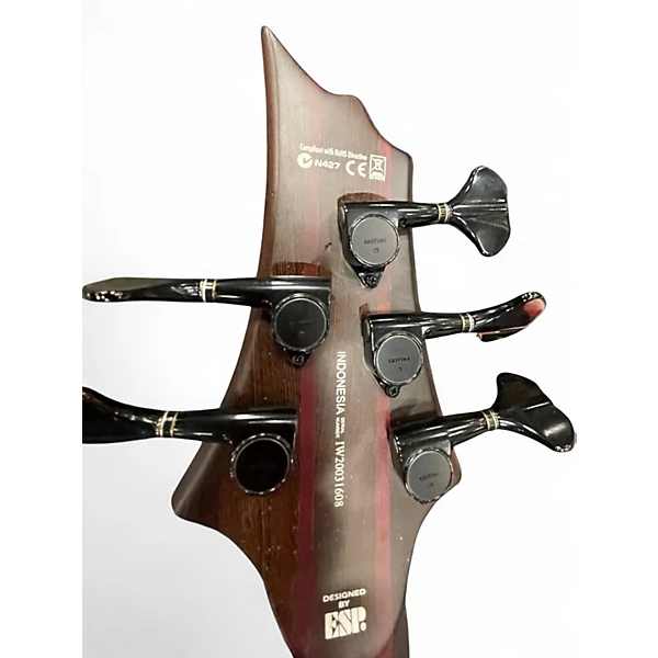 ESP Used 2020s ESP LTD B1005MS Walnut Electric Bass Guitar.gc