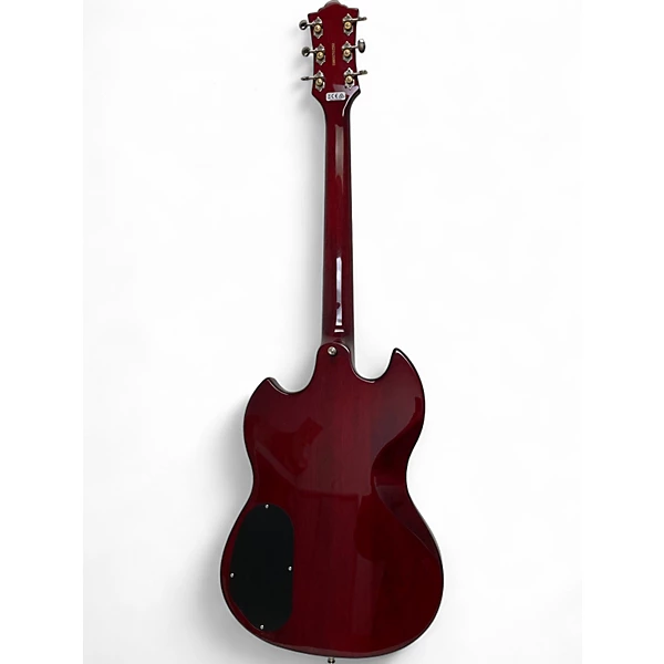 Used Guild POLARA DELUXE Cherry Solid Body Electric Guitar