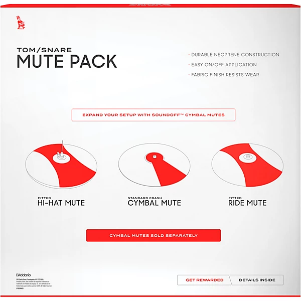 SoundOff by Evans Drum Mute Pak Fusion