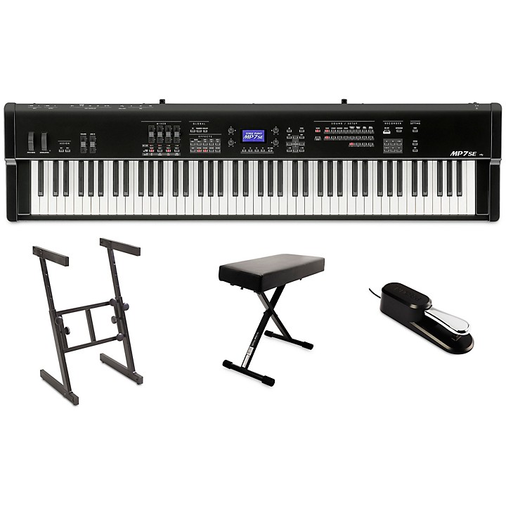 MP7SE 88 Key Professional Stage Piano Essentials Bundle