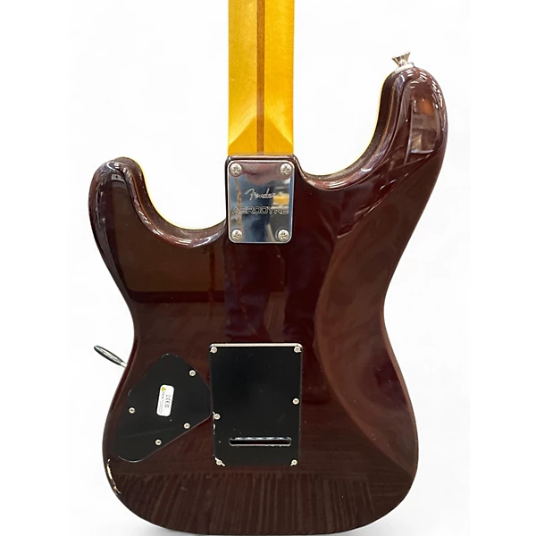 Used 2023 Fender AERODYNE STRATOCASTER CHOCOLATE BURST Solid Body Electric Guitar