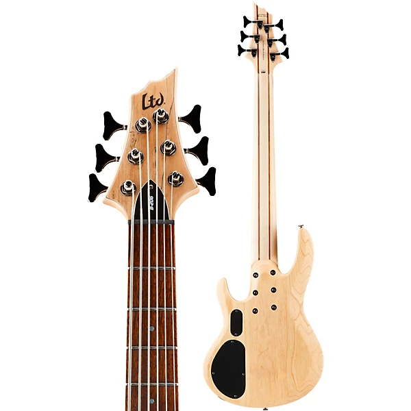 LTD B 206SM 6 String Bass Spalted Maple