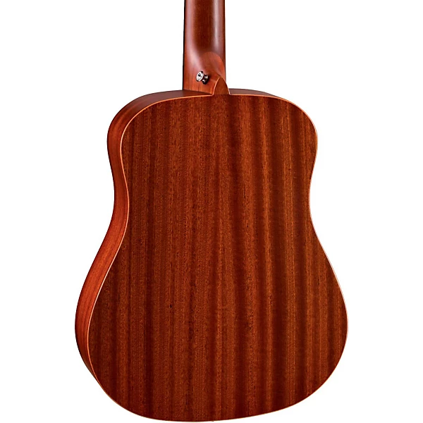 Muse Safari Series Mahogany 3 4 Dreadnought Travel Acoustic Guitar Natural