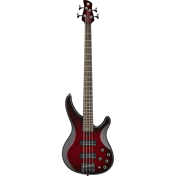 Yamaha TRBX604 Electric Bass Guitar Dark Red Burst