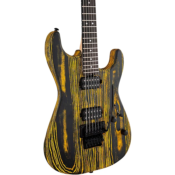 Charvel Pro Mod San Dimas Style 1 HH FR E Ash Electric Guitar Level 1 Old Yella K59695004005000.gc