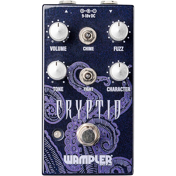 Cryptid Fuzz Effects Pedal Purple