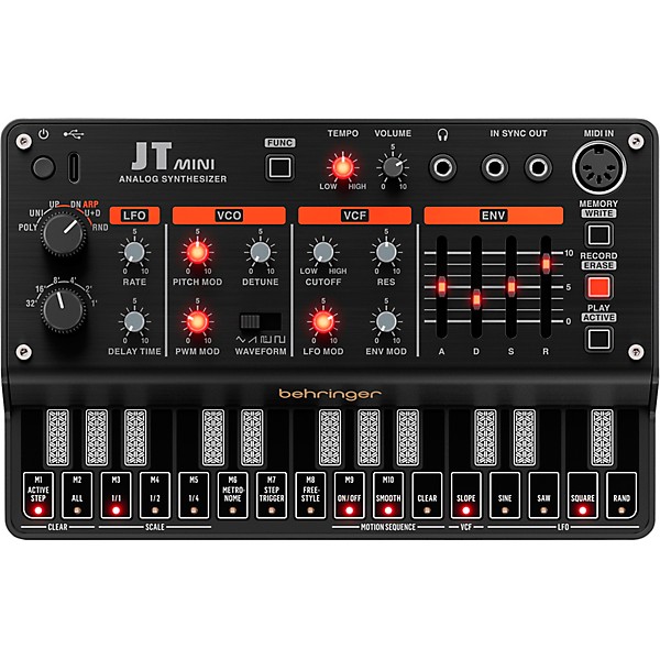 JT Mini Analog Polyphonic Synthesizer