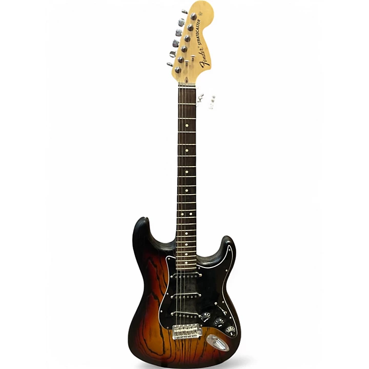 Fender Used Fender Limited Edition Sandblasted Stratocaster Tobacco Solid Body Electric Guitar.gc