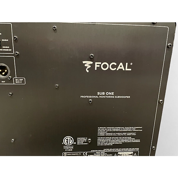 Focal Used Focal SUB ONE Active dual 8 Subwoofer.gc