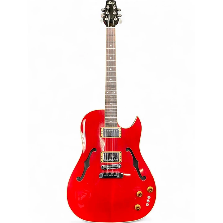 Used 1989 Heritage SAE Cherry Hollow Body Electric Guitar