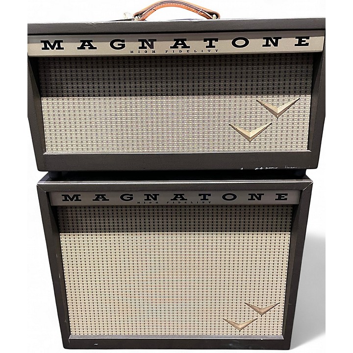 Used Magnatone Panoramic Stereo & T210S Cabinet Guitar Stack