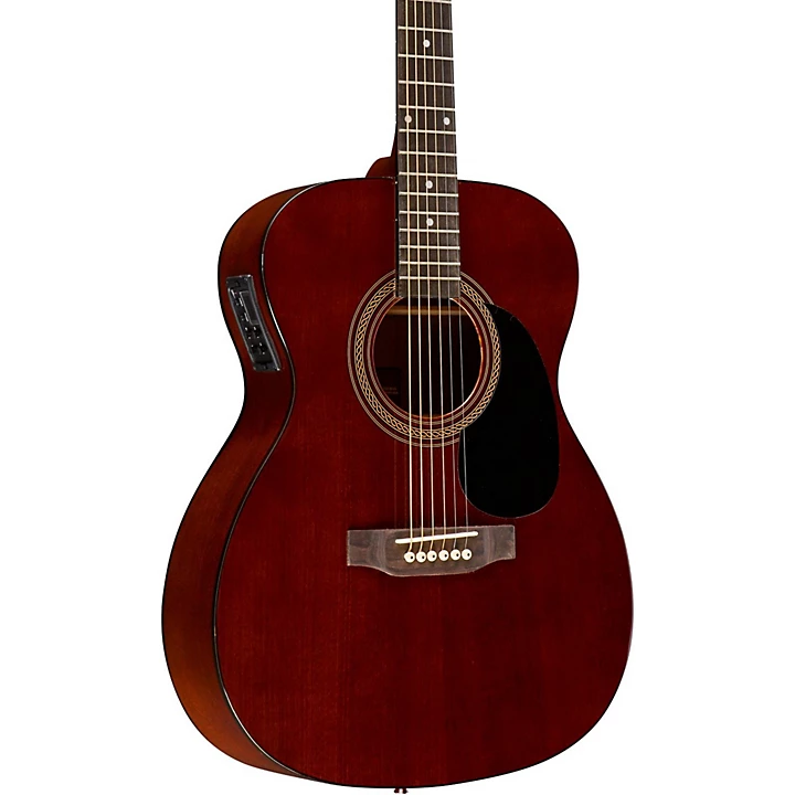 RA 090 Concert Acoustic Electric Guitar Mahogany Natural