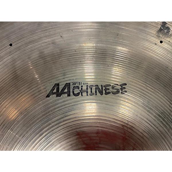 SABIAN Used SABIAN 20in AA Chinese Cymbal.gc
