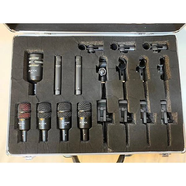 Audix 7 Piece Drum Mic Kit Drum Microphone.gc