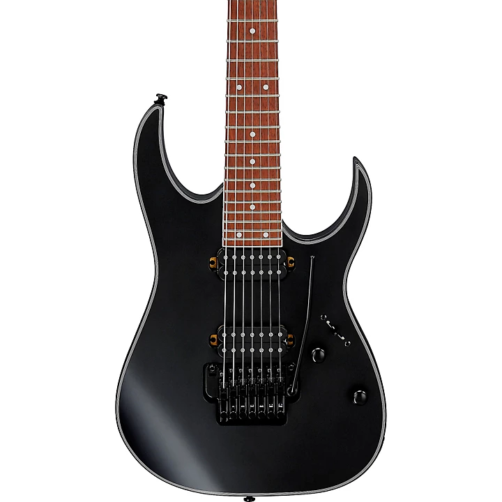 RG7320EX RG Standard 7 String Electric Guitar Black Flat