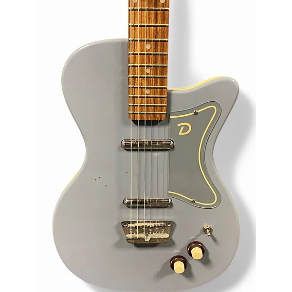 Danelectro Used Danelectro 56 U2 BLUE SUEDE Solid Body Electric Guitar.gc
