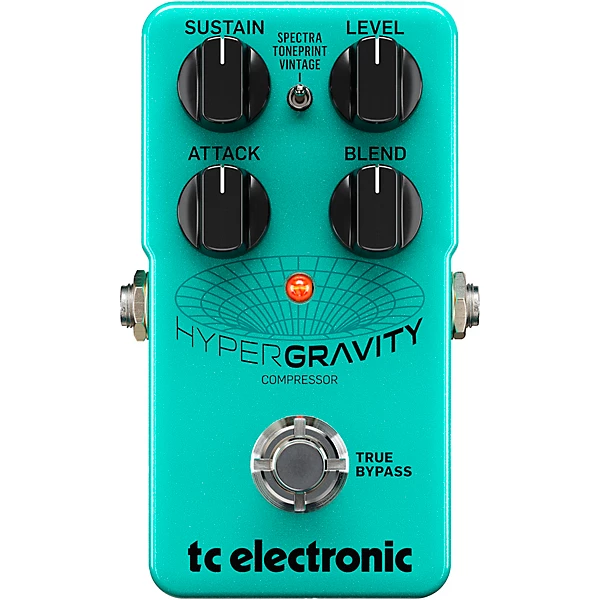 TC Electronic HyperGravity Compressor Guitar Pedal