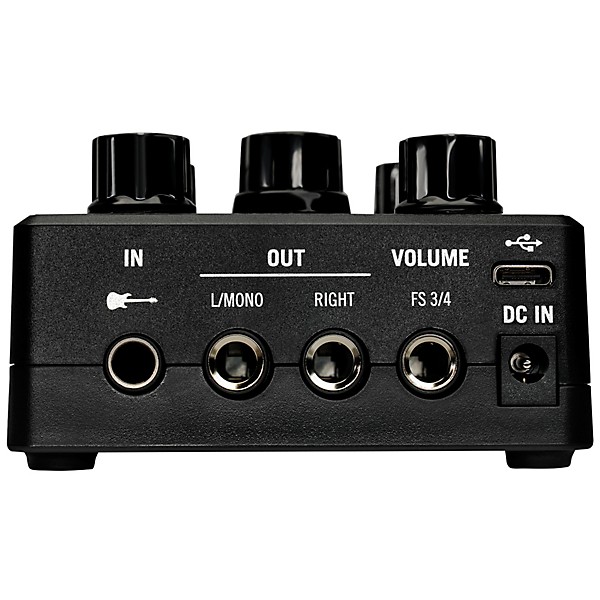 Line 6 POD Express Black Guitar Effects Pedal Level 1 M15249004000000.gc