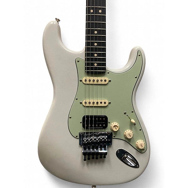 Used Fender Custom Shop Zf Stratocaster Nos Hss Matte Olympic White Solid Body Electric Guitar