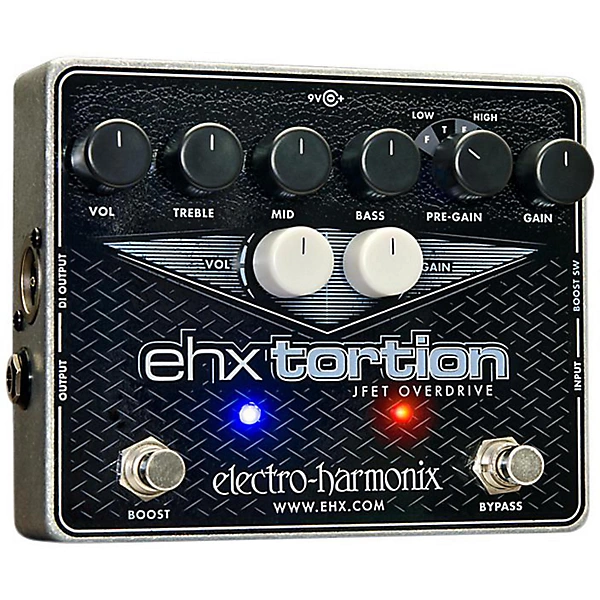 EHXTortion JFET Overdrive Guitar Effects Pedal
