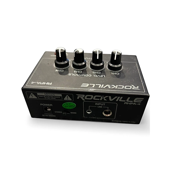Rockville Used Rockville rhpa 4 Audio Converter