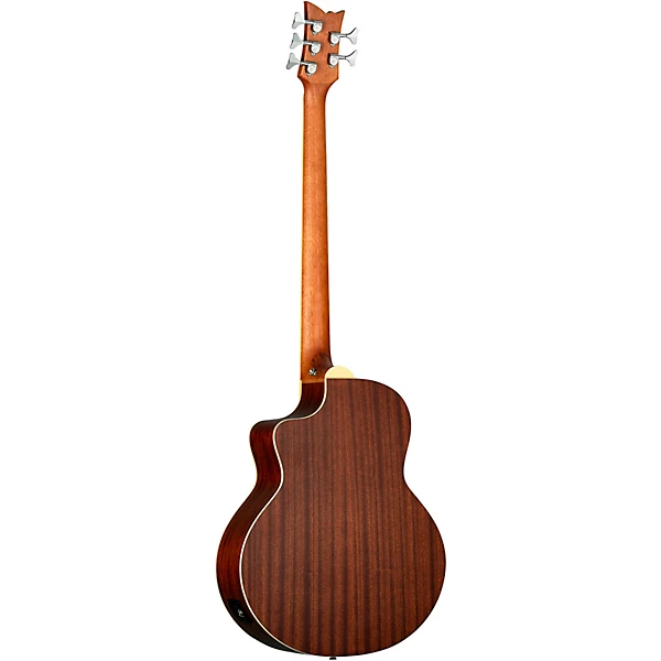 Ortega D7CE 5 5 String Acoustic Electric Bass Guitar Natural