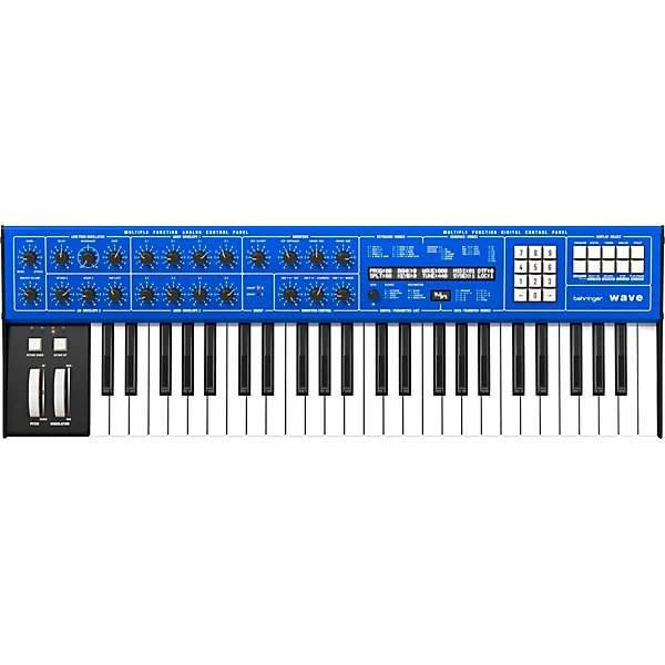 Wave 8 Voice Multi Timbral Hybrid Synthesizer