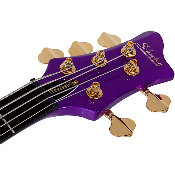 FreeZesicle 5 5 String Electric Bass Freeze Purple