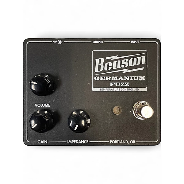 Benson Amps Used Benson Amps germanium fuzz Effect Pedal
