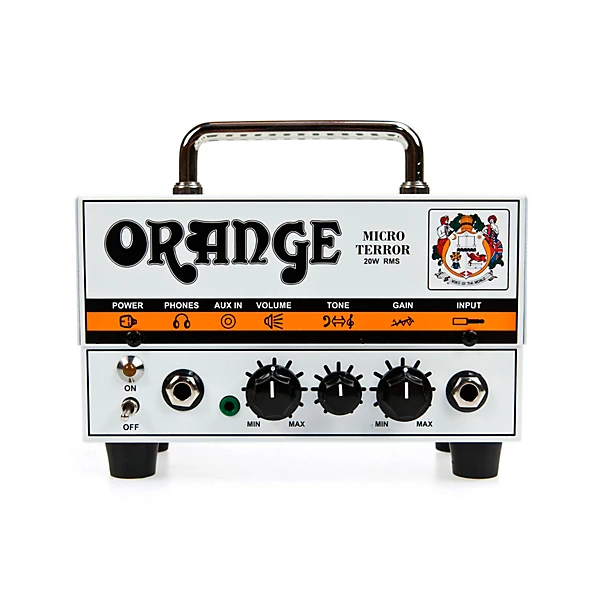 Orange Amplifiers Micro Terror MT20 20W Hybrid Guitar Amp Head Level 1 H81980004000000.gc