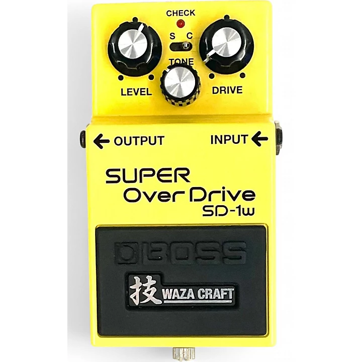 BOSS Used BOSS SD1W Super Overdrive Waza Craft Effect Pedal