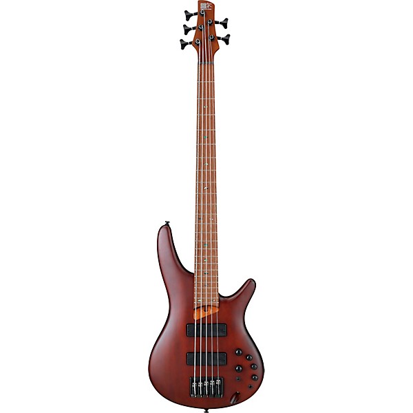 SR500E 5 String Electric Bass Brown Mahogany
