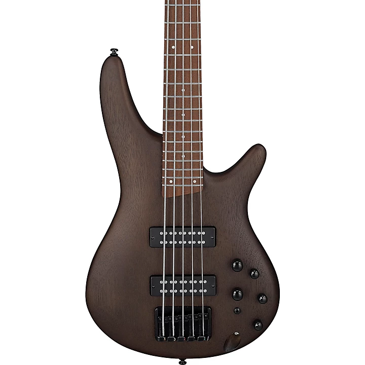 Ibanez SR305EB 5 String Electric Bass Guitar Walnut Flat