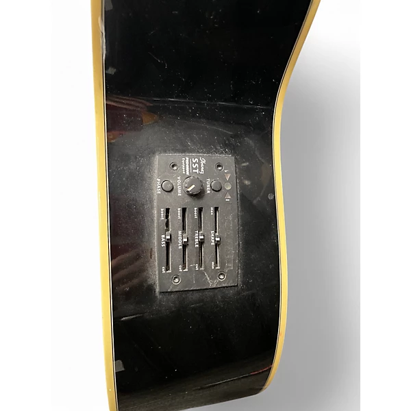 Ibanez Used Ibanez AEB10BE Black Acoustic Bass Guitar