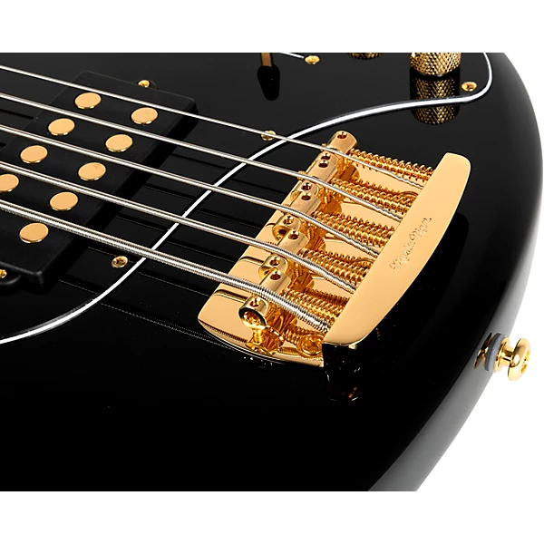 Ernie Ball Music Man Stingray Special 5 HH Limited Edition Rosewood Fingerboard Electric Bass Guitar Black